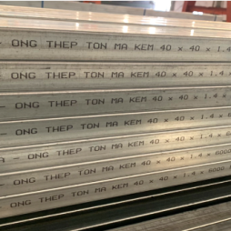 THÉP VUÔNG HỘP MẠ KẼM 40 X 40 HÒA PHÁT